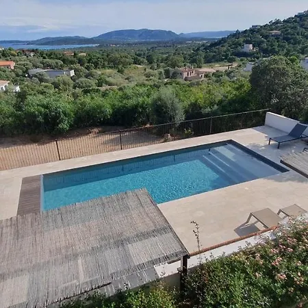 Tres Belle Residence Vue Mer Et Piscine Chauffee - Baccalocation Porto-Vecchio  Exterior photo