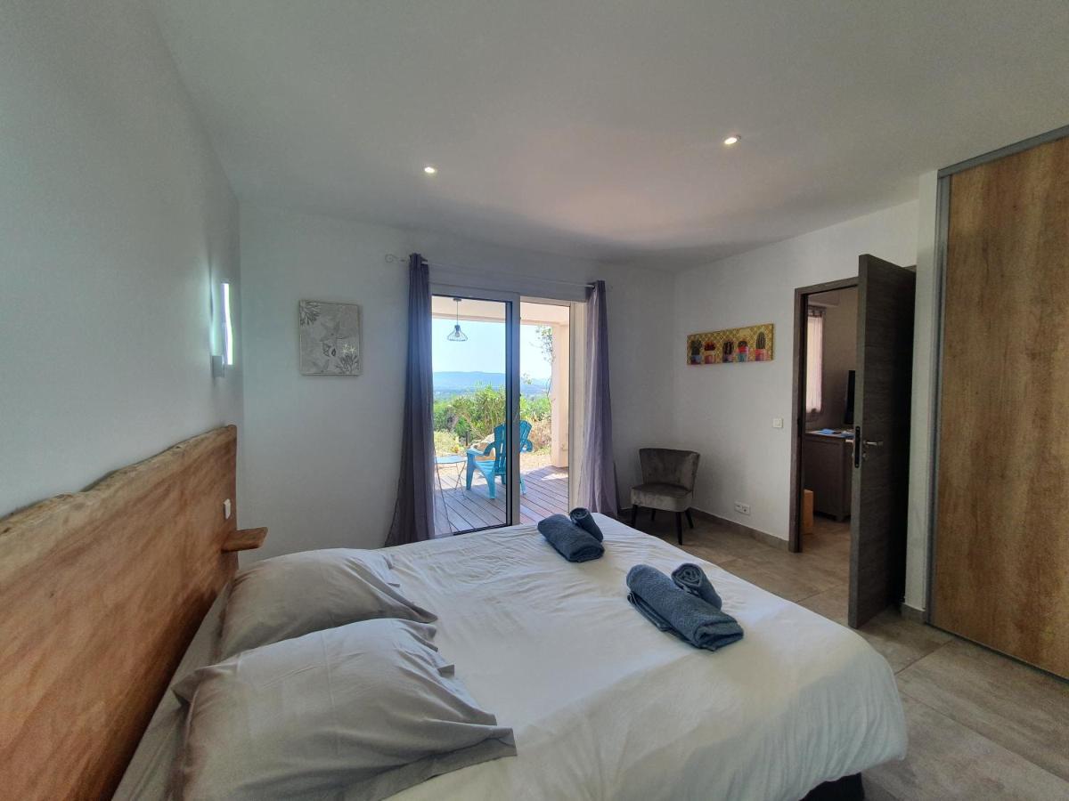 Tres Belle Vue Et Piscine Chauffee - Baccalocation Apartment