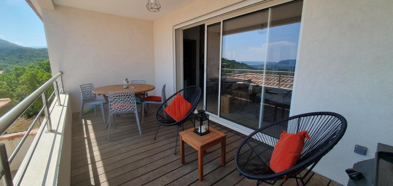 Tres Belle Vue Et Piscine Chauffee - Baccalocation Apartment